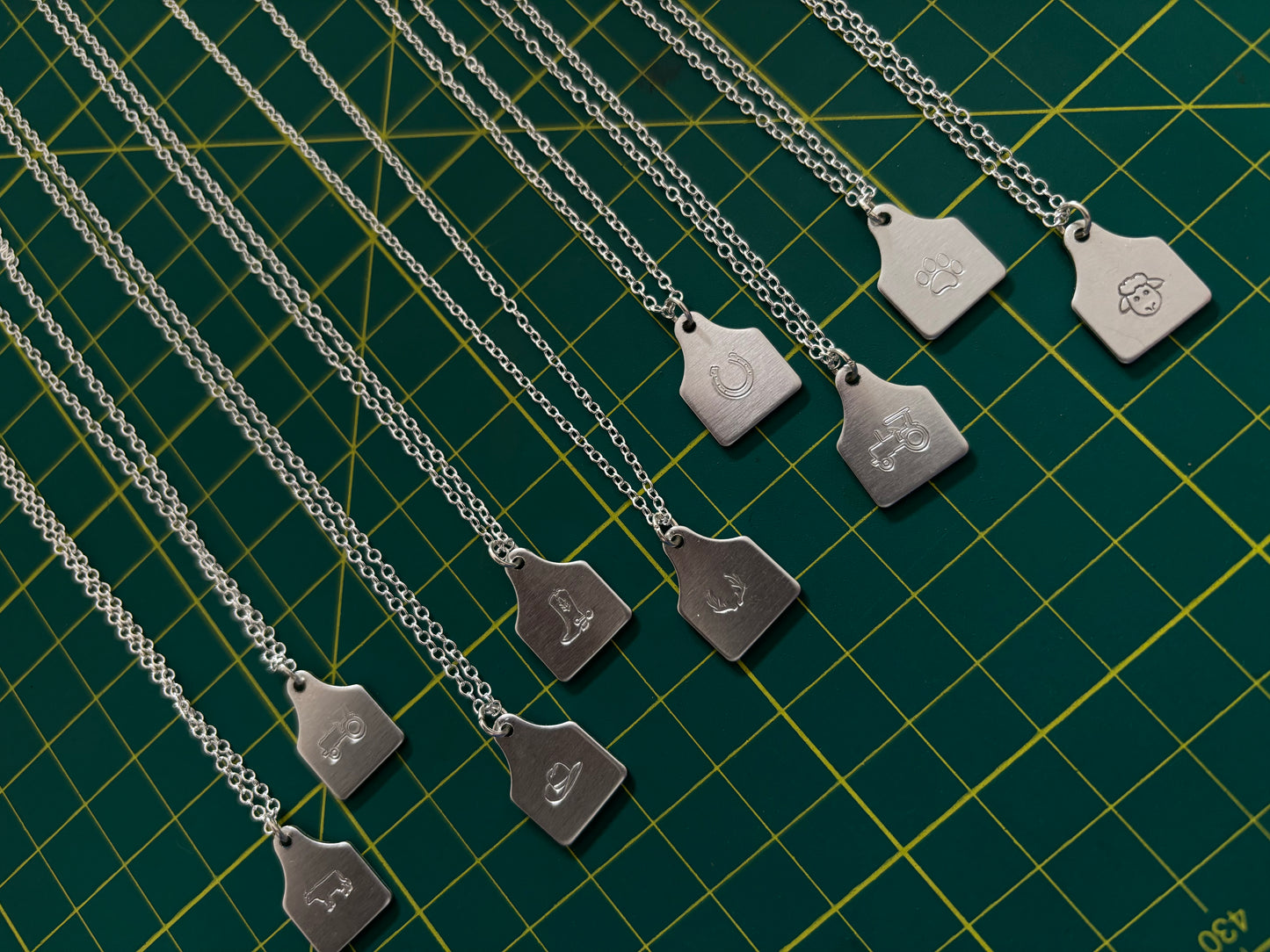 Ear Tag Necklace