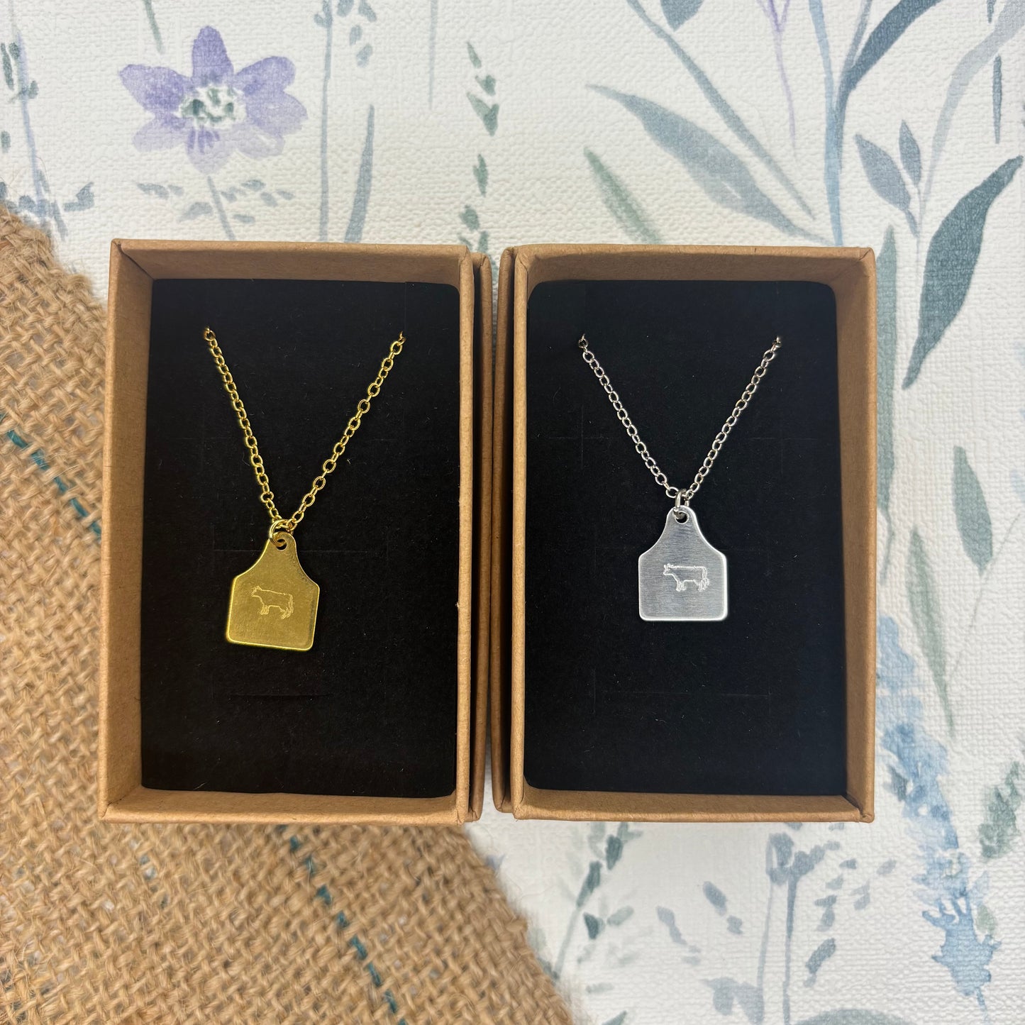 Ear Tag Necklace