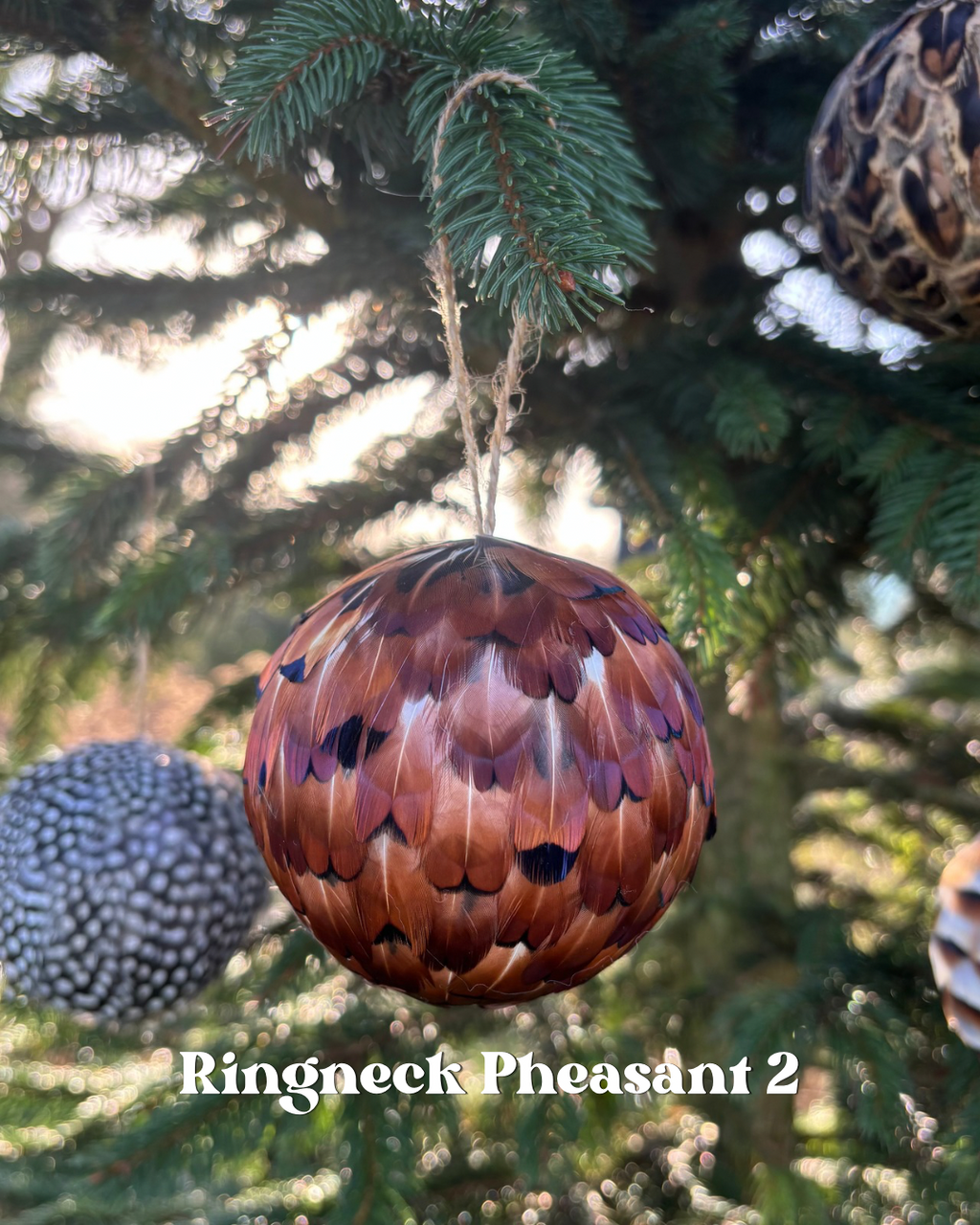 Pheasant & Game Feather Baubles