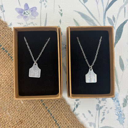 Ear Tag Necklace