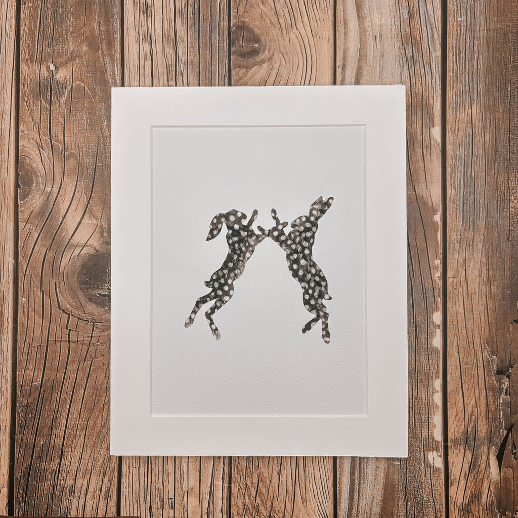 Boxing Hares