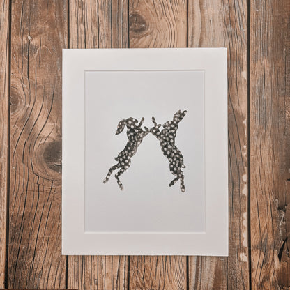 Boxing Hares