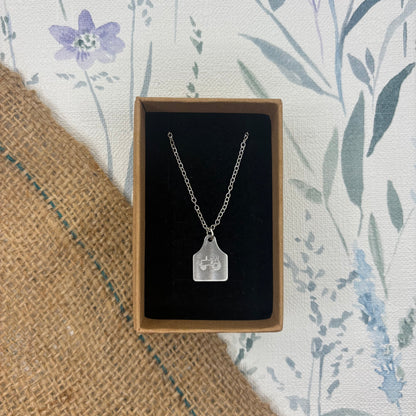Ear Tag Necklace