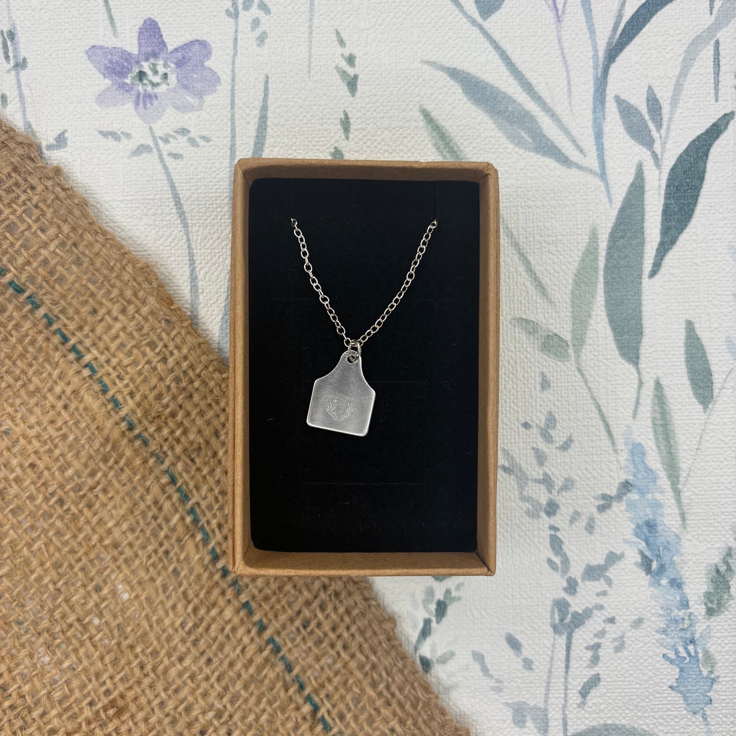 Ear Tag Necklace