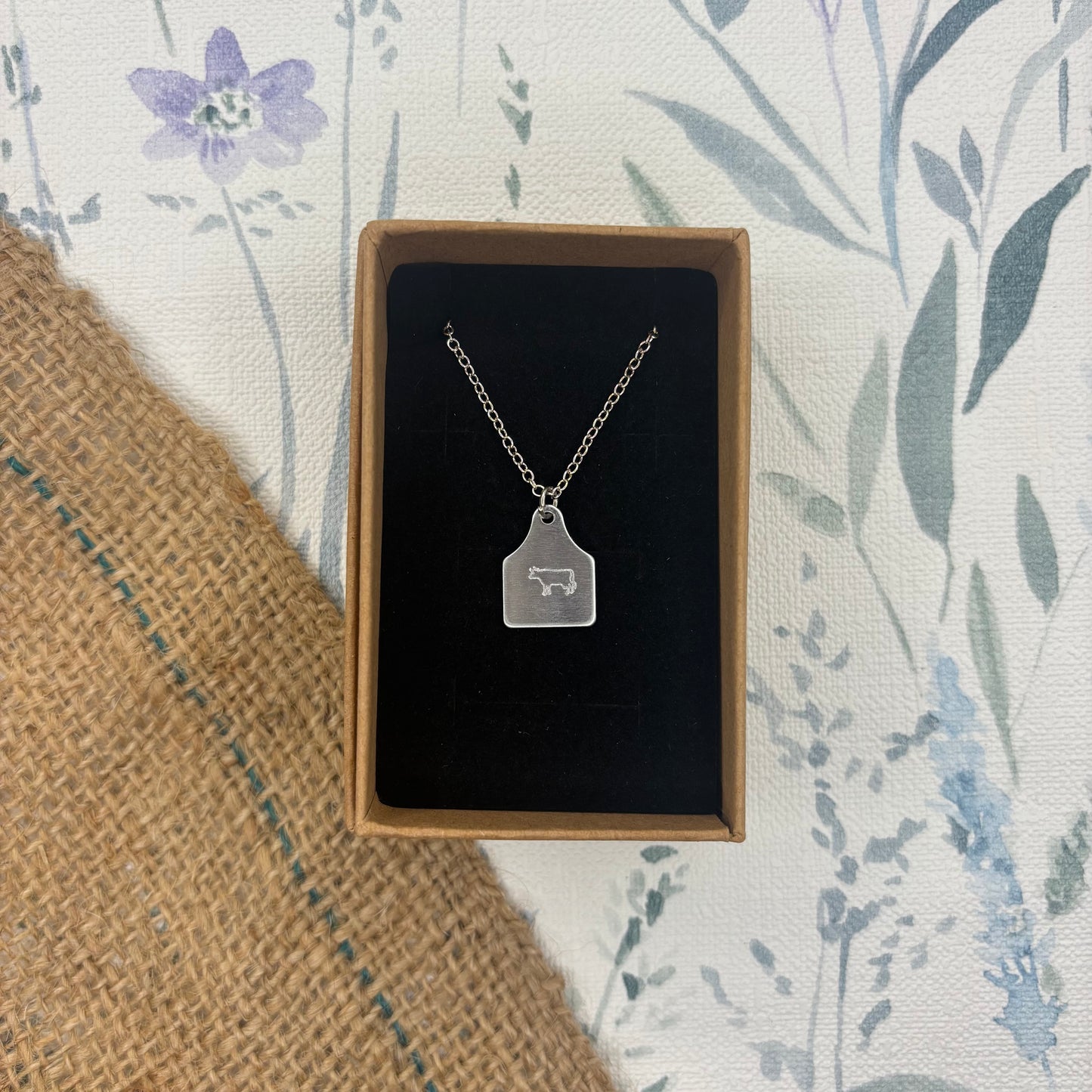 Ear Tag Necklace