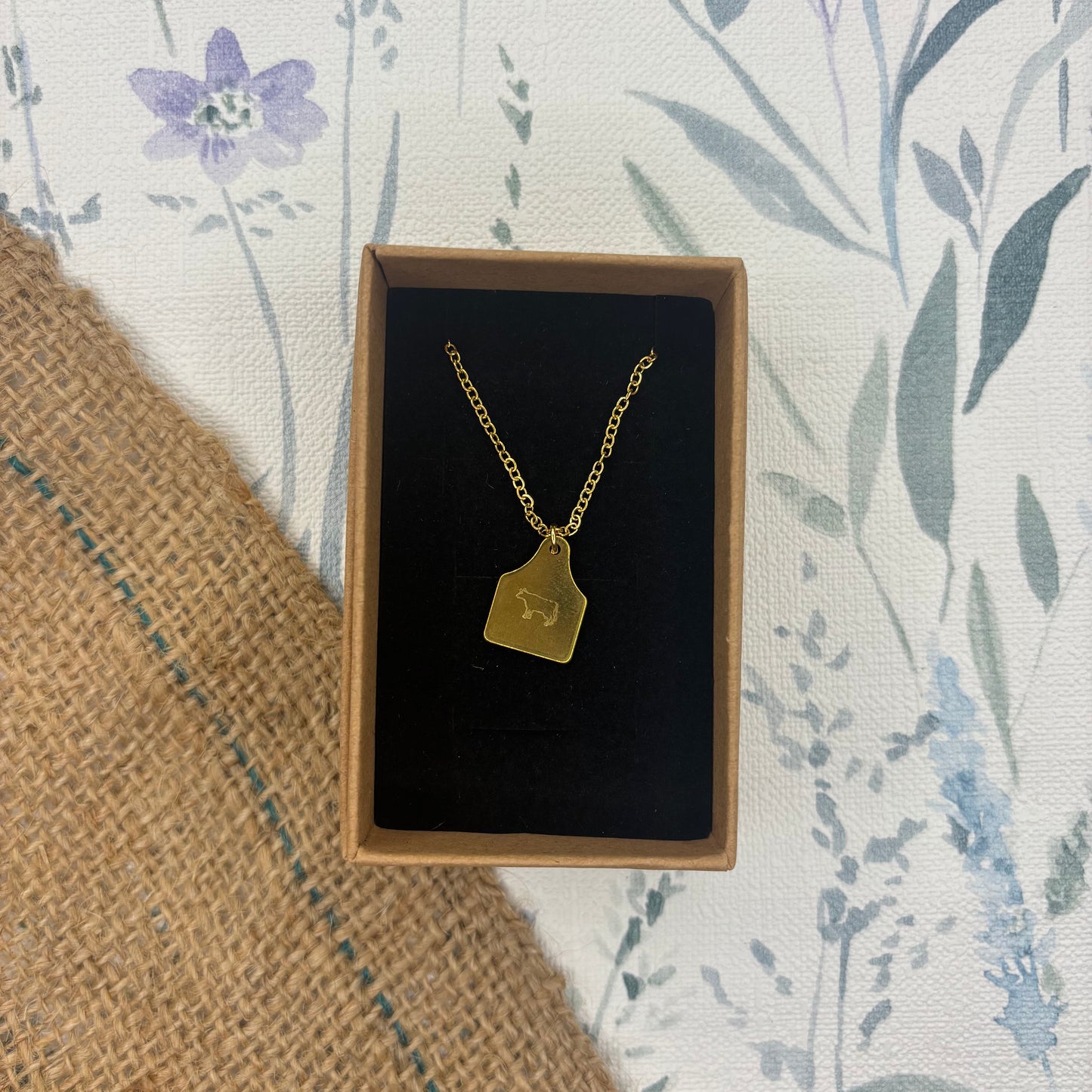 Ear Tag Necklace