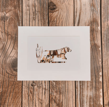 "Henry" Backed With Pheasant Feather