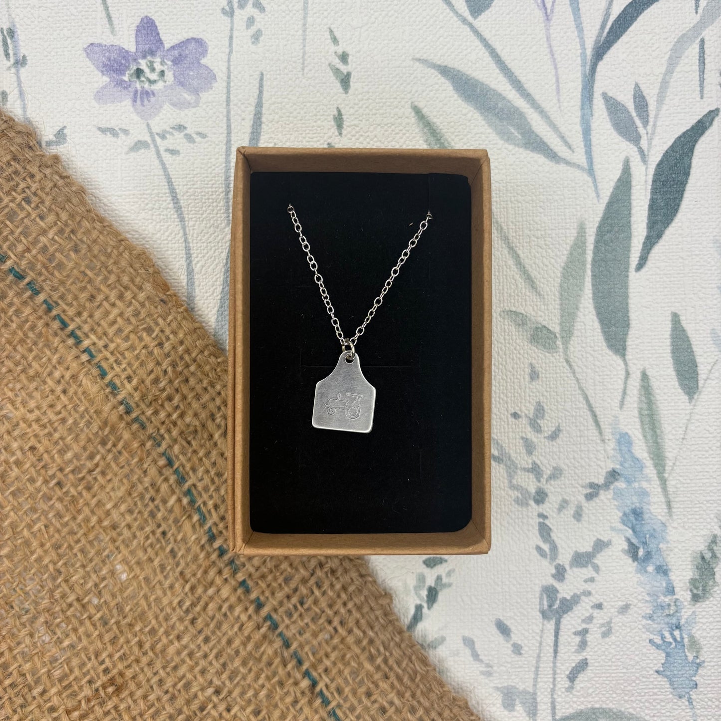 Ear Tag Necklace