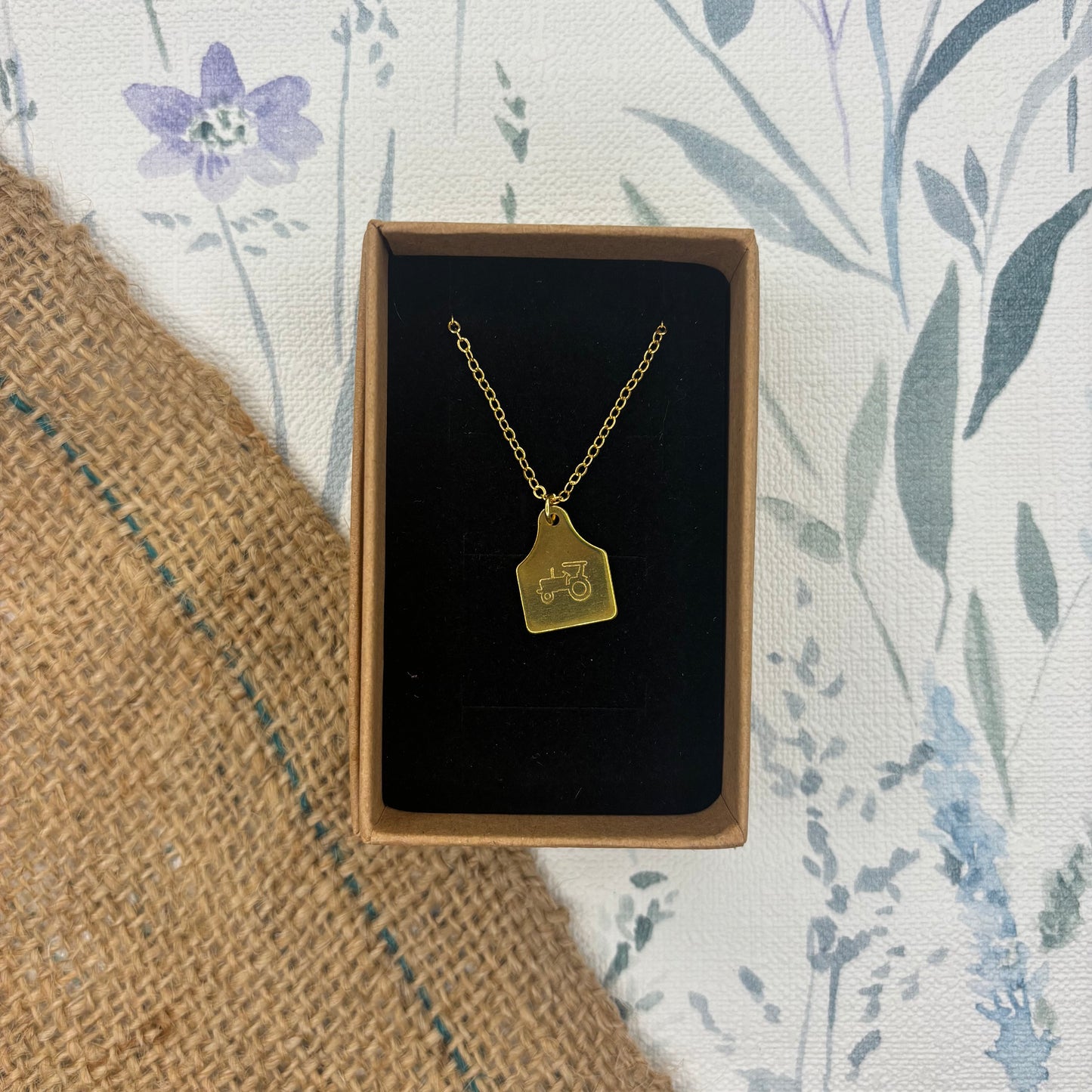 Ear Tag Necklace