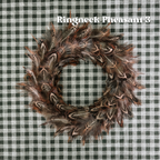 Pheasant & Game Feather Mini Wreaths