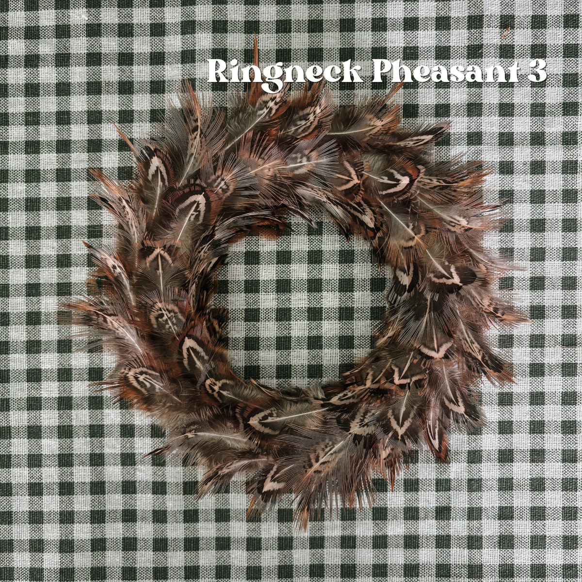 Pheasant & Game Feather Mini Wreaths