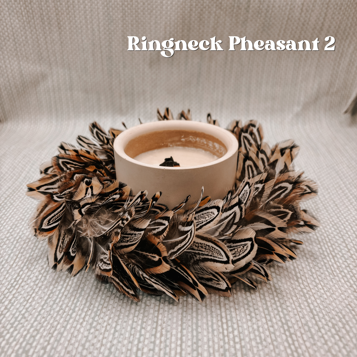 Pheasant & Game Feather Mini Wreaths