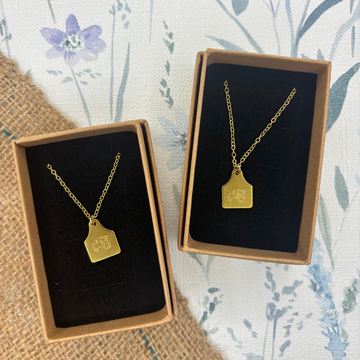 Ear Tag Necklace
