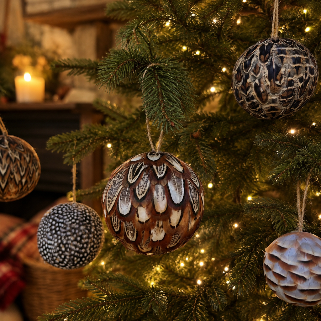 Pheasant & Game Feather Baubles