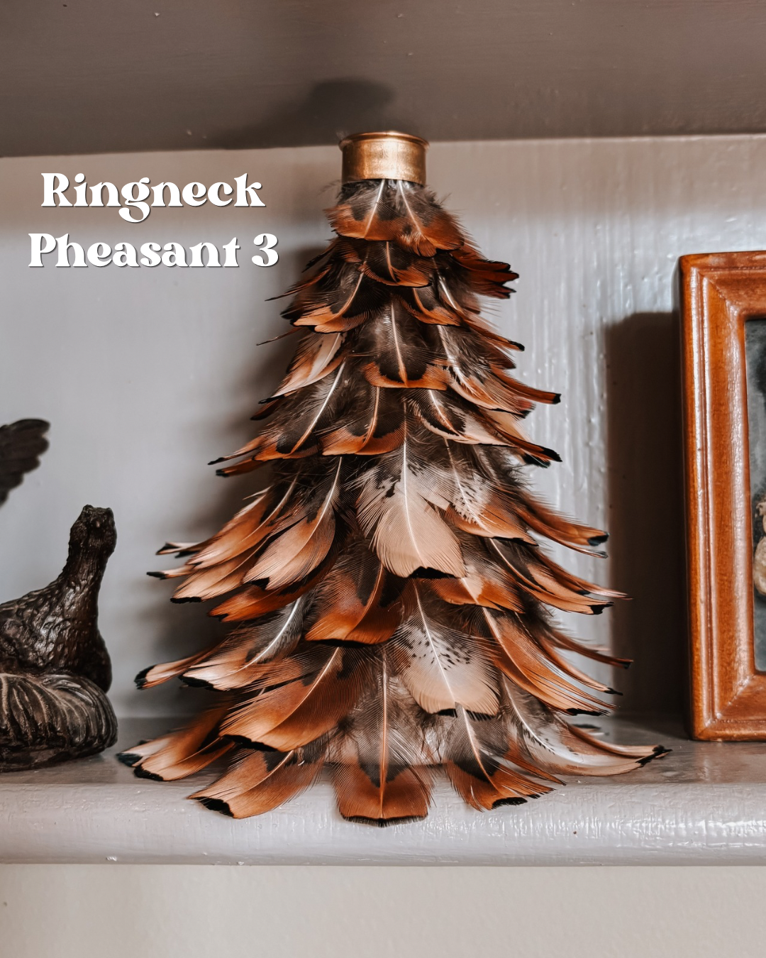 Pheasant & Game Feather Christmas Trees