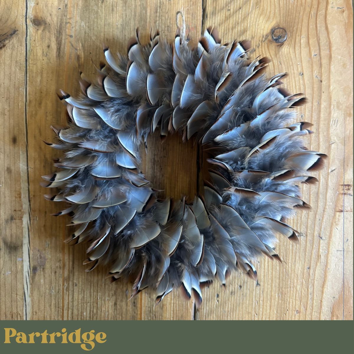 Pheasant & Game Feather Mini Wreaths